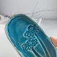 Jeżówki, ceramiczna podstawka na biżuterię lub tealight
