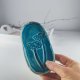 Jeżówki, ceramiczna podstawka na biżuterię lub tealight