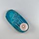 Jeżówki, ceramiczna podstawka na biżuterię lub tealight
