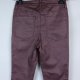 Next skinny high rise skinny woskowane spodnie burgund / 36