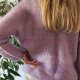 Sweter Print Pink