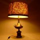 Mosiężna lampa stołowa lata 30.