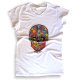 Biały t-shirt z Meksyku rozmiar S.