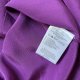 100% Silk NOA NOA efektowna oryginalna bluzka jedwabna fantastyczny cyklamenowy kolor