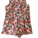 Kombinezon w tropikalne kwiaty Plus size floral print lato