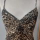 Vintage y2k Sukienka na ramiączkach coquette lolita camisole panterka cętki