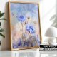 ZESTAW PLAKATÓW 2cz 40x50 cm Delikatne chabry (set219)