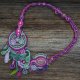 Naszyjnik soutache "Ogród pełen barw"
