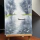 Medytacyjny relaks. Akwarela 42*30 cm