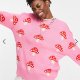 NATIVE YOUTH - SWETER W MUCHOMORY - S