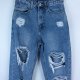 Pretty Little Thing mom jeans dziury 6 / 34