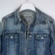 ZARA TRF damska kurtka katana jeans vintage / L