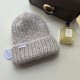 Wełniana czapka z dodatkiem alpaki 100% wełna handmade ręcznie robiona