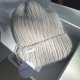 Wełniana czapka z dodatkiem alpaki 100% wełna handmade ręcznie robiona