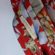 Retro & Icone kopertowa sukienka mini falbany / M