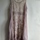 Silk LAUREN VIDAL Paris  - gnieciony jedwab - oryginalna efektowna sukienka tunika rozmiar M