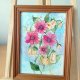 Akwarela w ramie Bukiecik 15*20 cm
