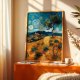 ZESTAW PLAKATÓW 4x 50x70 cm W stylu Van Gogha (set222)