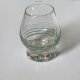 Glass lata 70-e Oryginalny malowany natryskowo kieliszek z lat 70-ych