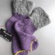 Skarpetki z mankietem bouclé