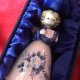 Porcelanowa figurka ręcznie malowana urocza do dekoracji i na prezent
