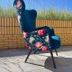 Fotel uszak nowoczesny scandi loft iguana