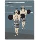 Plakat dziecięcy Twin Athletes