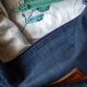 Granatowa boho bag