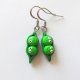Śmieszne Kolczyki Zielony Groszek Pomysł na Prezent