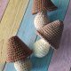 Zestaw trzech szydełkowych grzybków – brązowa jesień w wersji handmade (3)