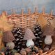 Zestaw trzech szydełkowych grzybków – brązowa jesień w wersji handmade (3)