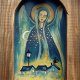Drewniana kapliczka - Anioł Na Spokojny Sen