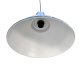 IKEA FOTO proj. L. Centervall – lampa wisząca industrialna, niebieska, lata 90.