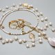 Sautoir /white pearls/ - naszyjnik