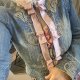 haftowany jeans