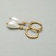 Pearls [white] perły vol. 24 - kolczyki