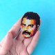 Broszka Freddie Mercury Pop-Art