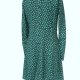 czarna sukienka w grochy r. 38 New Look