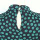 czarna sukienka w grochy r. 38 New Look