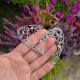 Oryginalne nausznice kolczyki uszy elfa kamień księżycowy elfickie elfie wire wrapping zausznice