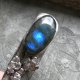 Niebieski labradoryt  - klamra