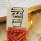 Makrama zakładka do książki Pumpkin Spice Latte