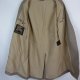 Burberry lniany płaszcz len 50 / M