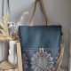 Szoperka złota mandala / shopperbag