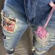 (nowe) art jeansy