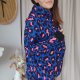 Bluza oversize S/M panterka