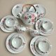 Krautheim - Japan Style Tea Set ❤ Serwis do herbaty ❤ Kwiaty Japonii ❤ Cudowny!
