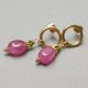 Alloys Collection - Kwarc magenta /13.07.25/ - kolczyki