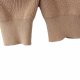 Sweter vintage bawełna Zara M beżowy