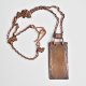 Naszyjnik - wisior z kutej, oksydowanej miedzi /23/